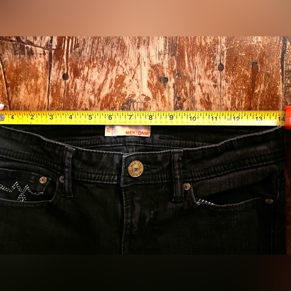 MEK Auburn Cigarette Skinny Black Jeans. Size 27. Excellent Condition. - Picture 4 of 4